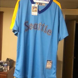 Ken Griffey rookie jersey size XL tags still on it